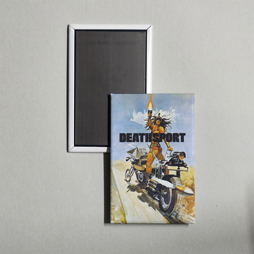 Deathsport Mini Movie Fridge Magnet