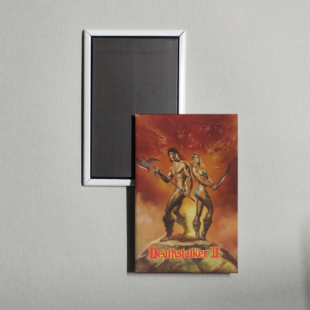 Deathstalker II Mini Movie Fridge Magnet