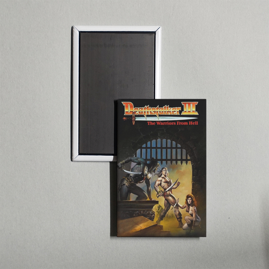 Deathstalker and the Warriors from Hell Mini Movie Fridge Magnet