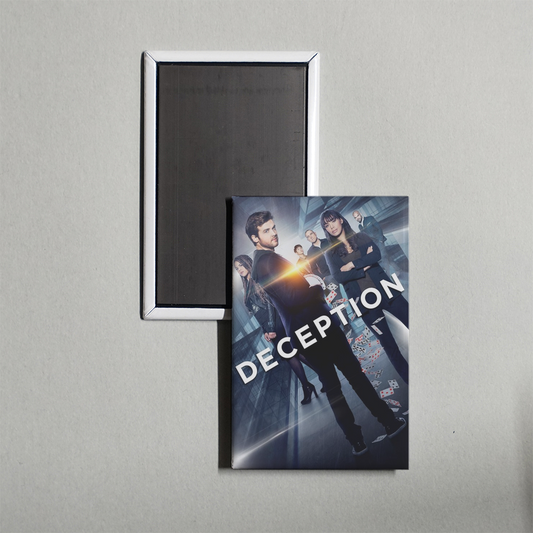 Deception TV Show Fridge Magnet