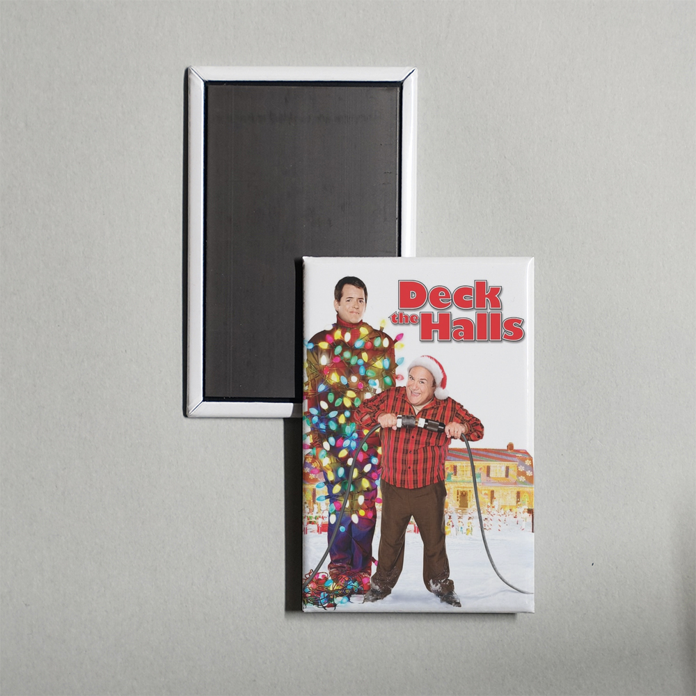Deck the Halls Mini Movie Fridge Magnet