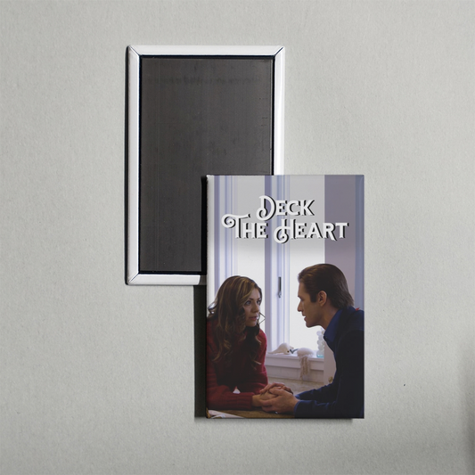 Deck the Heart Mini Movie Fridge Magnet