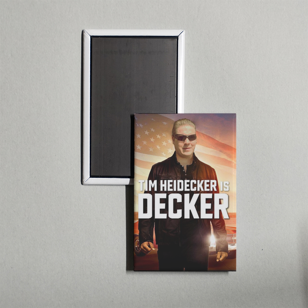 Decker TV Show Fridge Magnet