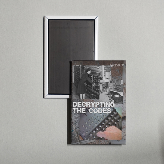 Decrypting the Codes TV Show Fridge Magnet
