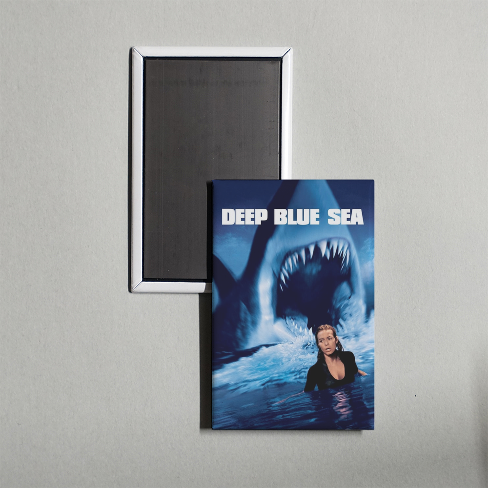 Deep Blue Sea Mini Movie Fridge Magnet