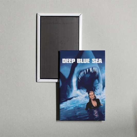 Deep Blue Sea Mini Movie Fridge Magnet