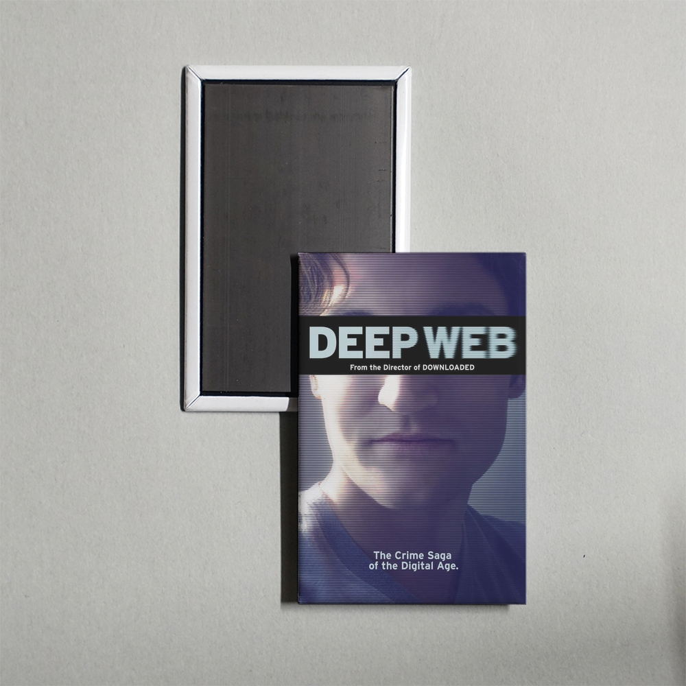 Deep Web Mini Movie Fridge Magnet