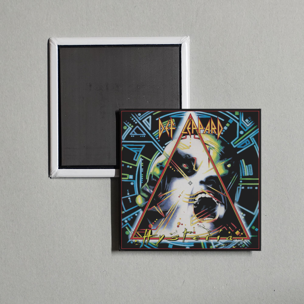 Def Leppard - Hysteria Album Cover Fridge Magnet