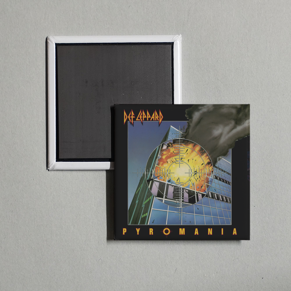 Def Leppard - Pyromania Album Cover Fridge Magnet