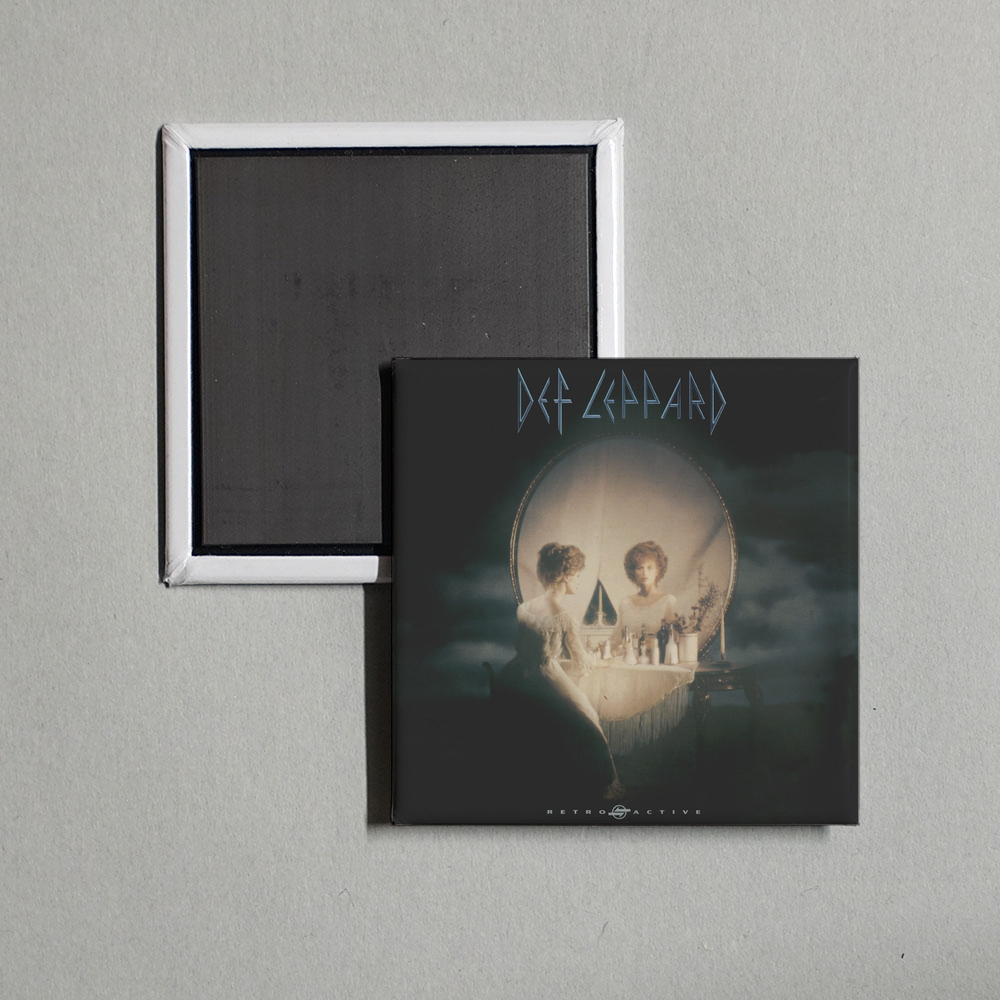 Def Leppard - Retro Active Album Cover Fridge Magnet