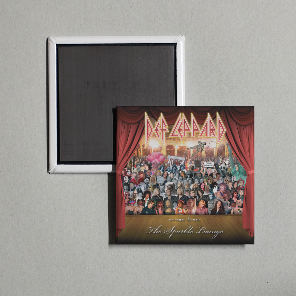 Def Leppard - Songs From The Sparkle Lounge Album Cover Fridge Magnet