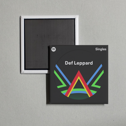 Def Leppard - Spotify Singles Album Cover Fridge Magnet