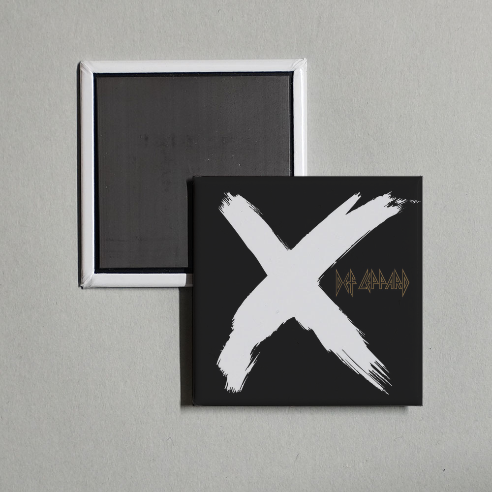 Def Leppard - X Album Cover Fridge Magnet