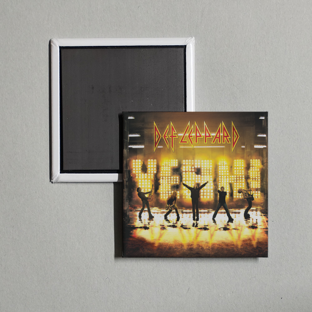 Def Leppard - Yeah! Album Cover Fridge Magnet