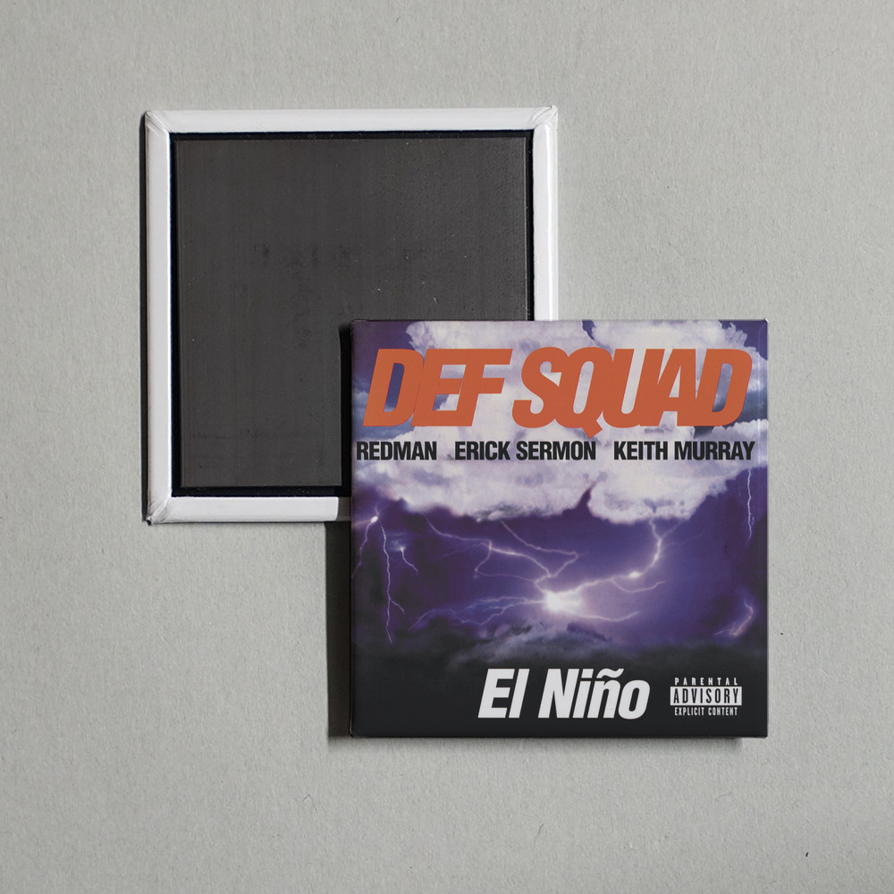 Def Squad - El Nino Album Cover Fridge Magnet