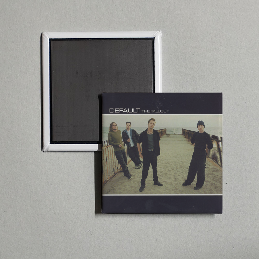 Default - The Fallout (Limited Edition) Album Cover Fridge Magnet