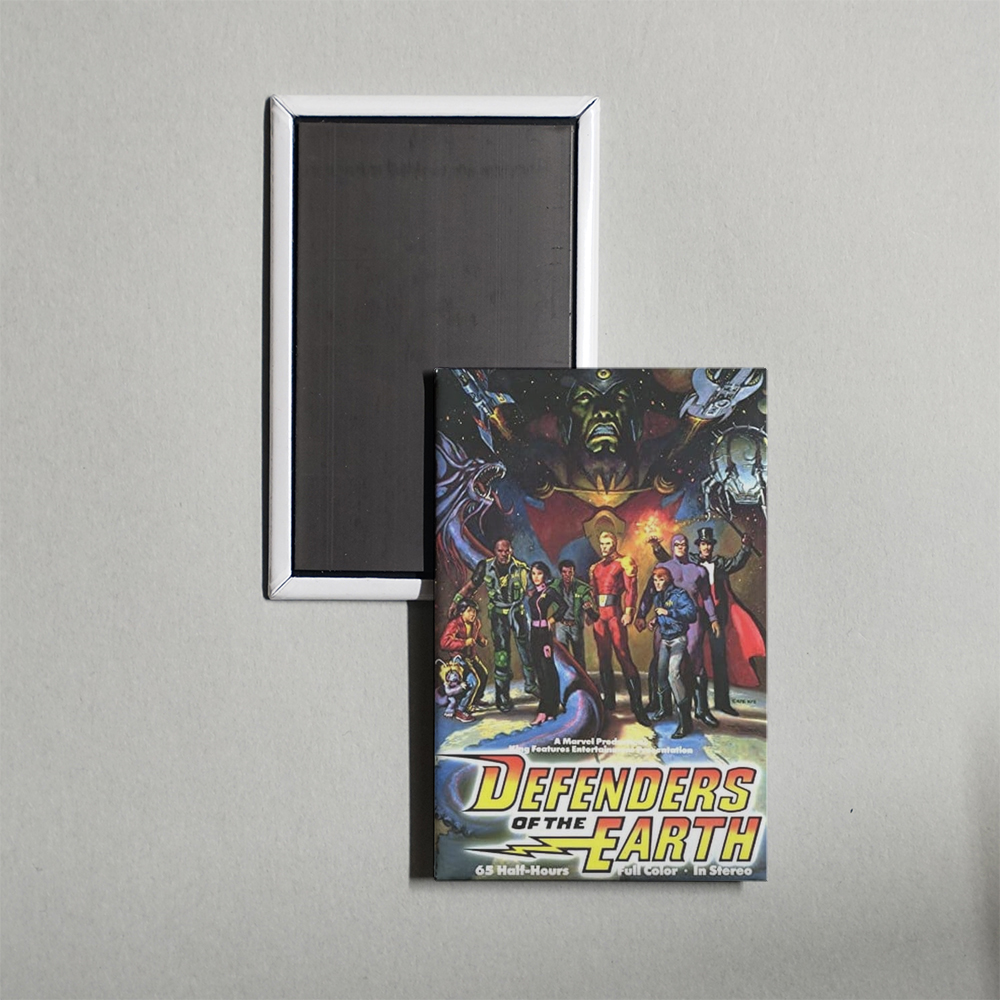 Defenders of the Earth TV Show Fridge Magnet