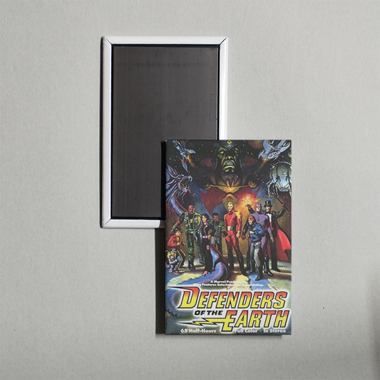 Defenders of the Earth TV Show Fridge Magnet