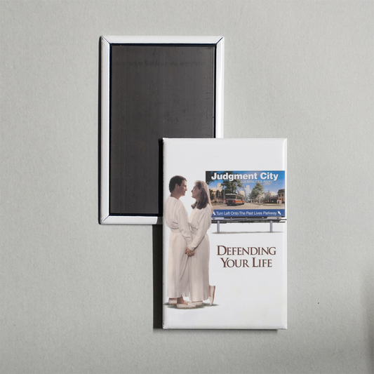 Defending Your Life Mini Movie Fridge Magnet