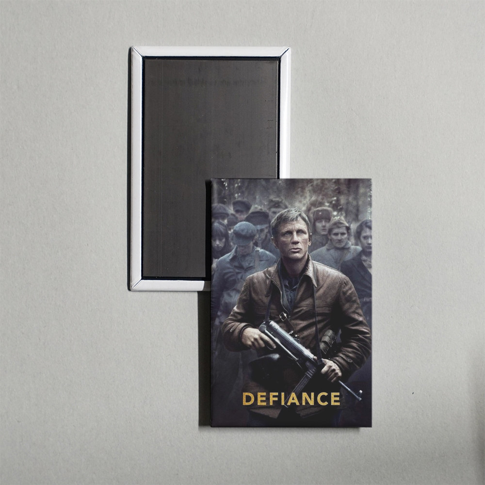 Defiance Mini Movie Fridge Magnet