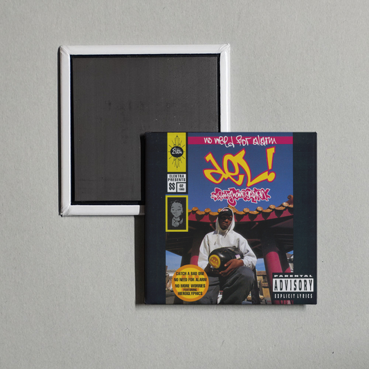 Del The Funky Homosapien - No Need For Alarm Album Cover Fridge Magnet