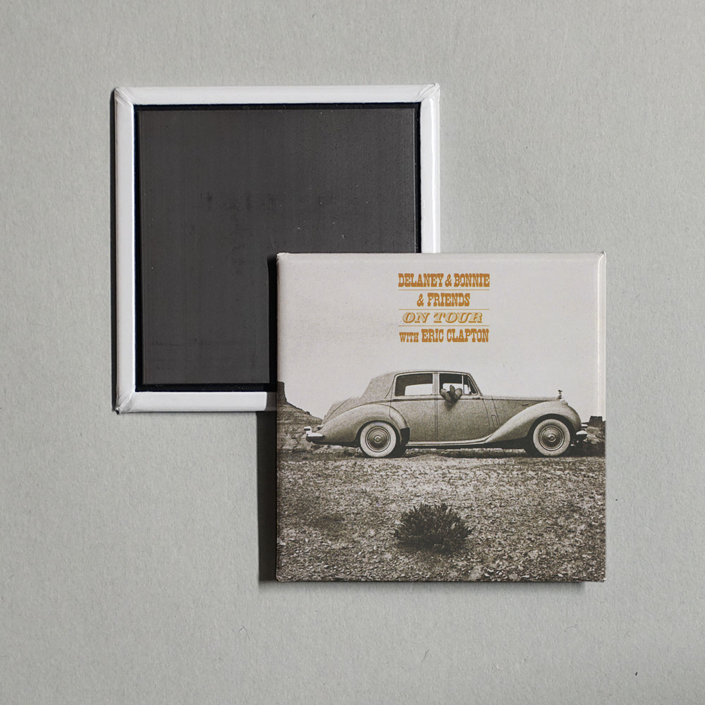 Delaney & Bonnie - On Tour With Eric Clapton Album Cover Fridge Magnet