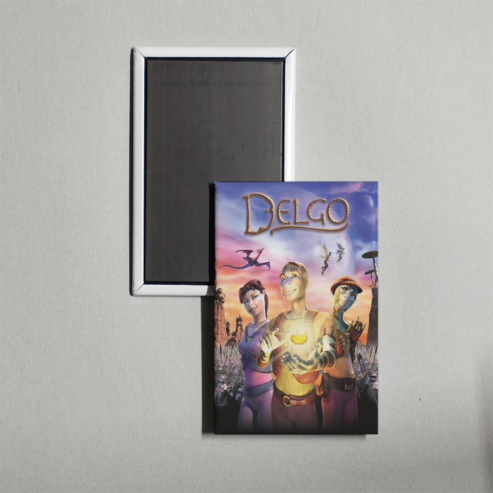 Delgo Mini Movie Fridge Magnet