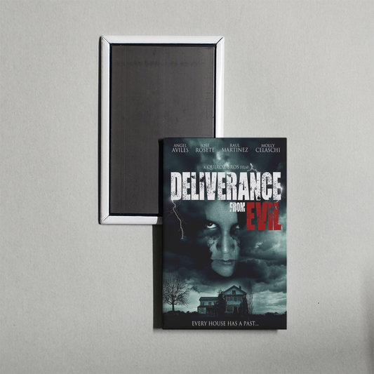 Deliverance from Evil Mini Movie Fridge Magnet