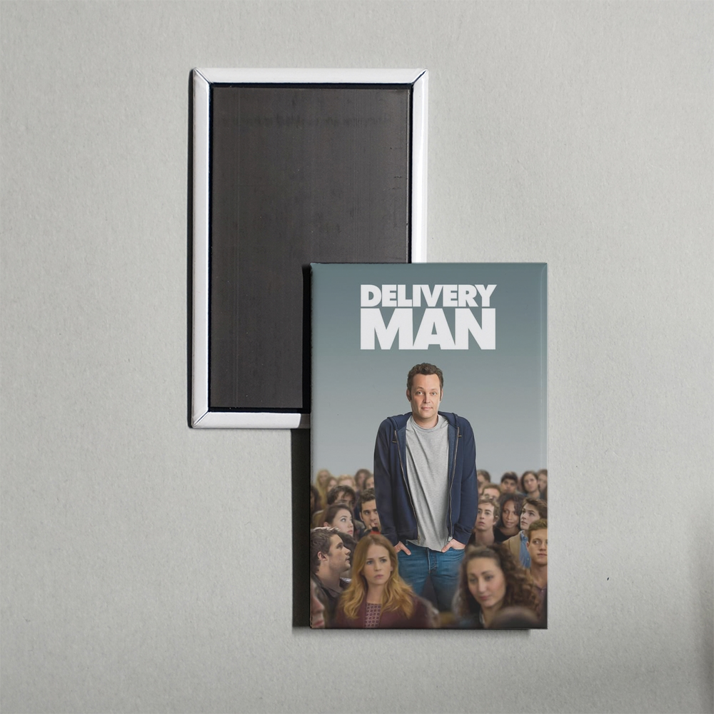 Delivery Man Mini Movie Fridge Magnet