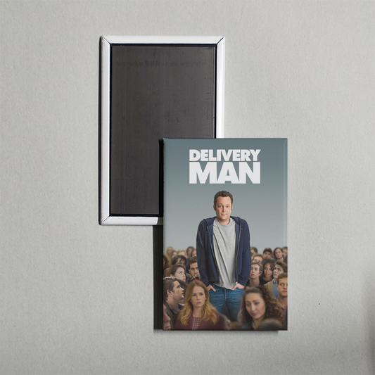 Delivery Man Mini Movie Fridge Magnet