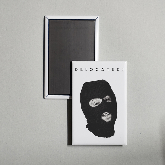 Delocated TV Show Fridge Magnet