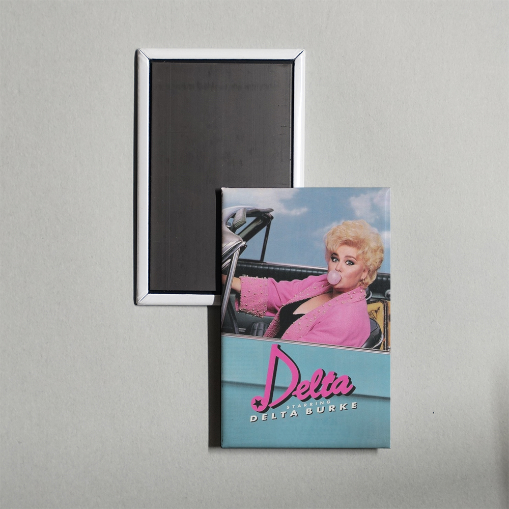Delta TV Show Fridge Magnet