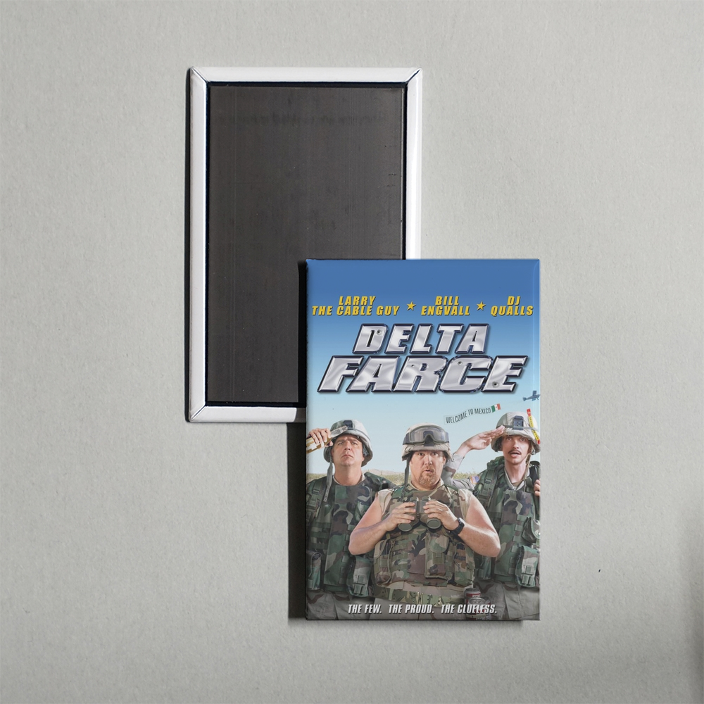 Delta Farce Mini Movie Fridge Magnet