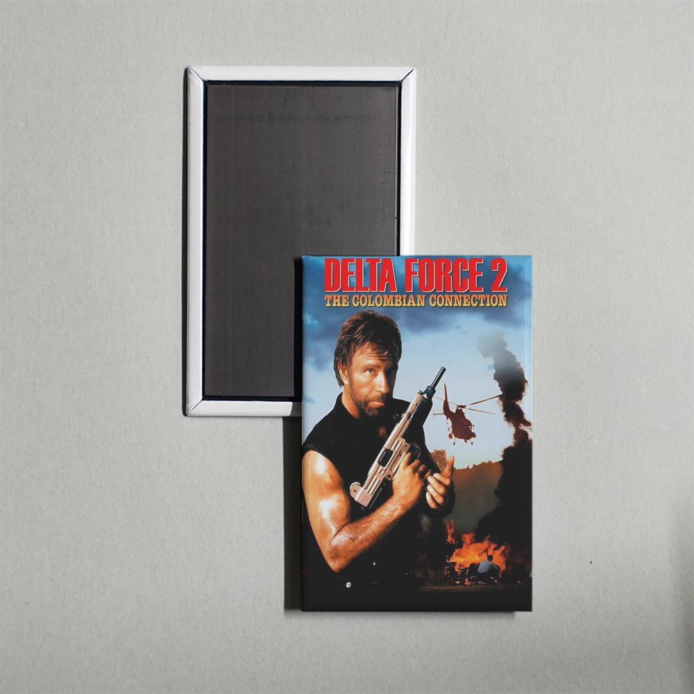 Delta Force 2 The Colombian Connection Mini Movie Fridge Magnet