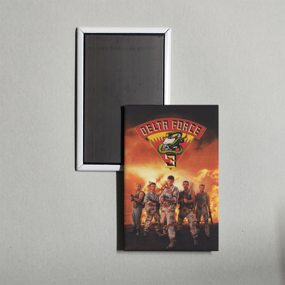 Delta Force 3 The Killing Game Mini Movie Fridge Magnet