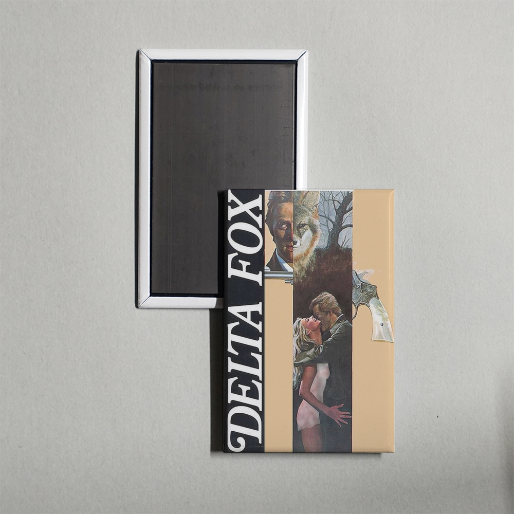 Delta Fox Mini Movie Fridge Magnet