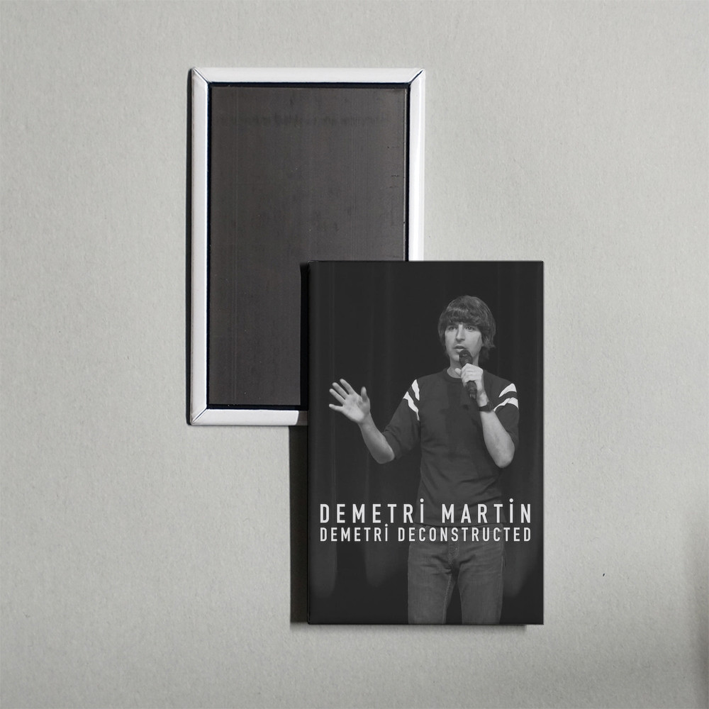 Demetri Martin Demetri Deconstructed Mini Movie Fridge Magnet