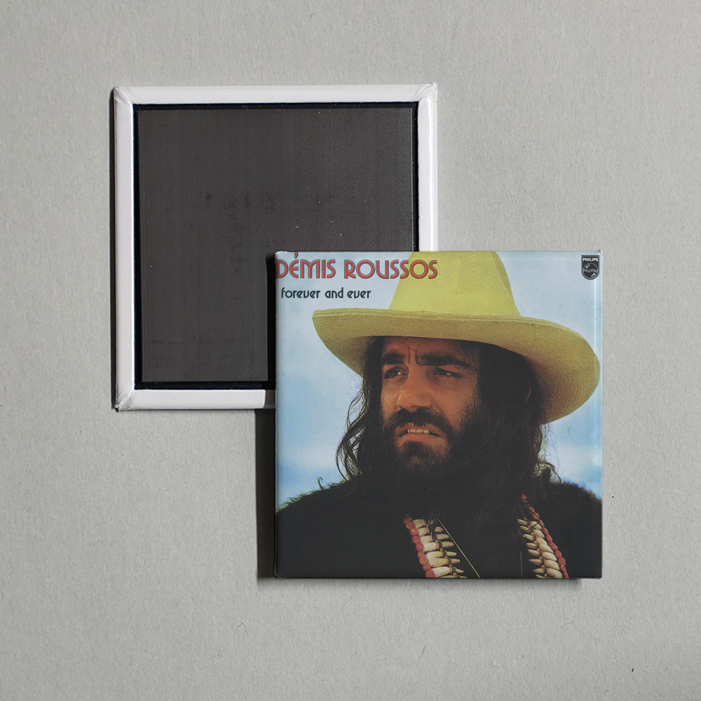 Demis Roussos - Forever And Ever Album Cover Fridge Magnet