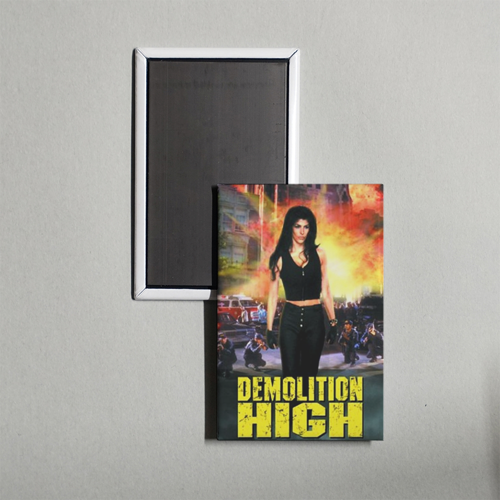 Demolition High Mini Movie Fridge Magnet
