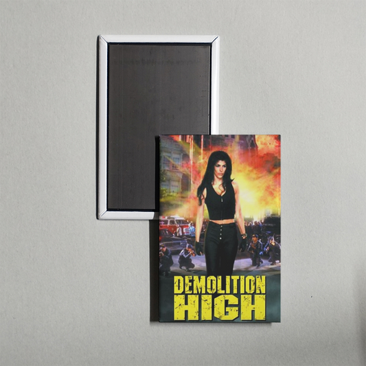 Demolition High Mini Movie Fridge Magnet