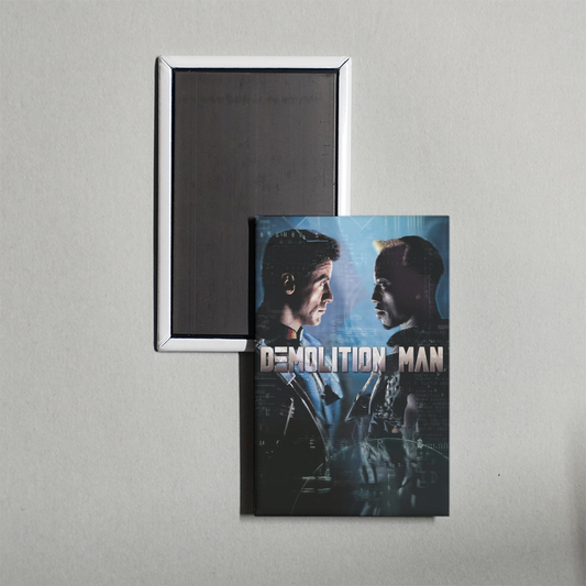 Demolition Man Mini Movie Fridge Magnet