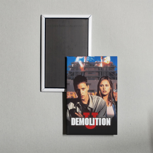 Demolition University Mini Movie Fridge Magnet