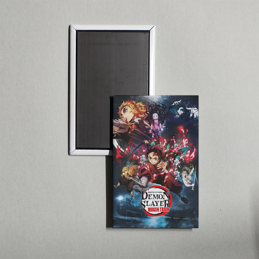 Demon Slayer -Kimetsu no Yaiba- The Movie Mugen Train Mini Movie Fridge Magnet