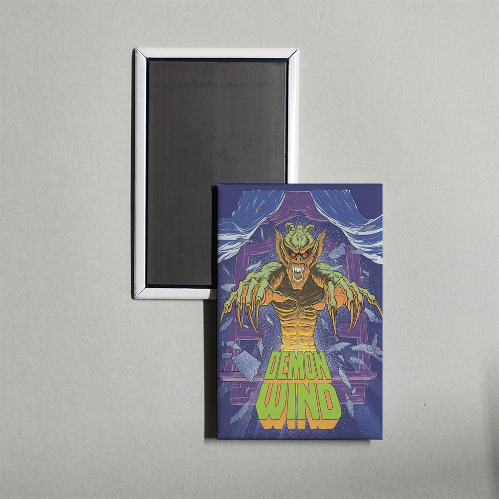 Demon Wind Mini Movie Fridge Magnet
