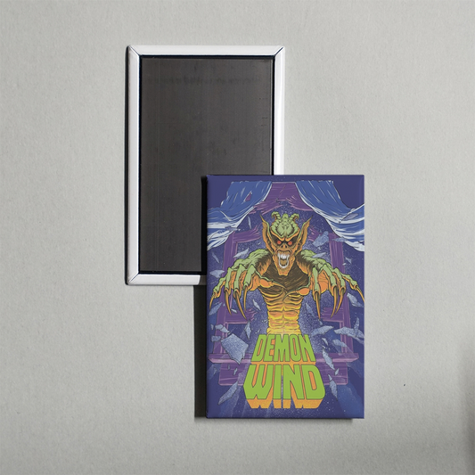 Demon Wind Mini Movie Fridge Magnet
