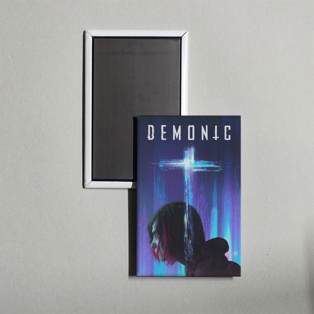 Demonic Mini Movie Fridge Magnet