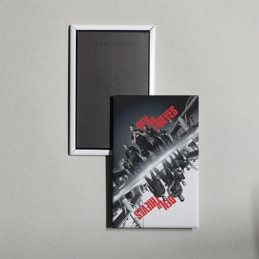 Den of Thieves Mini Movie Fridge Magnet