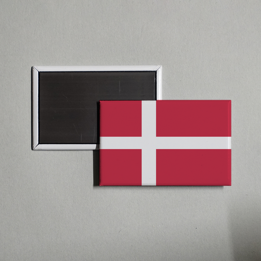 Denmark Flag Fridge Magnet