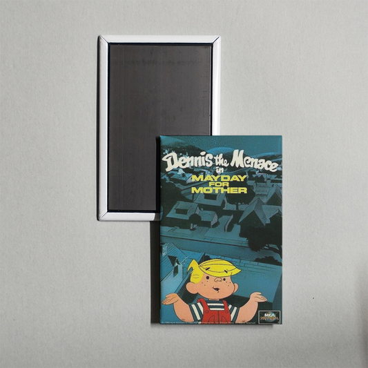 Dennis the Menace in Mayday for Mother Mini Movie Fridge Magnet