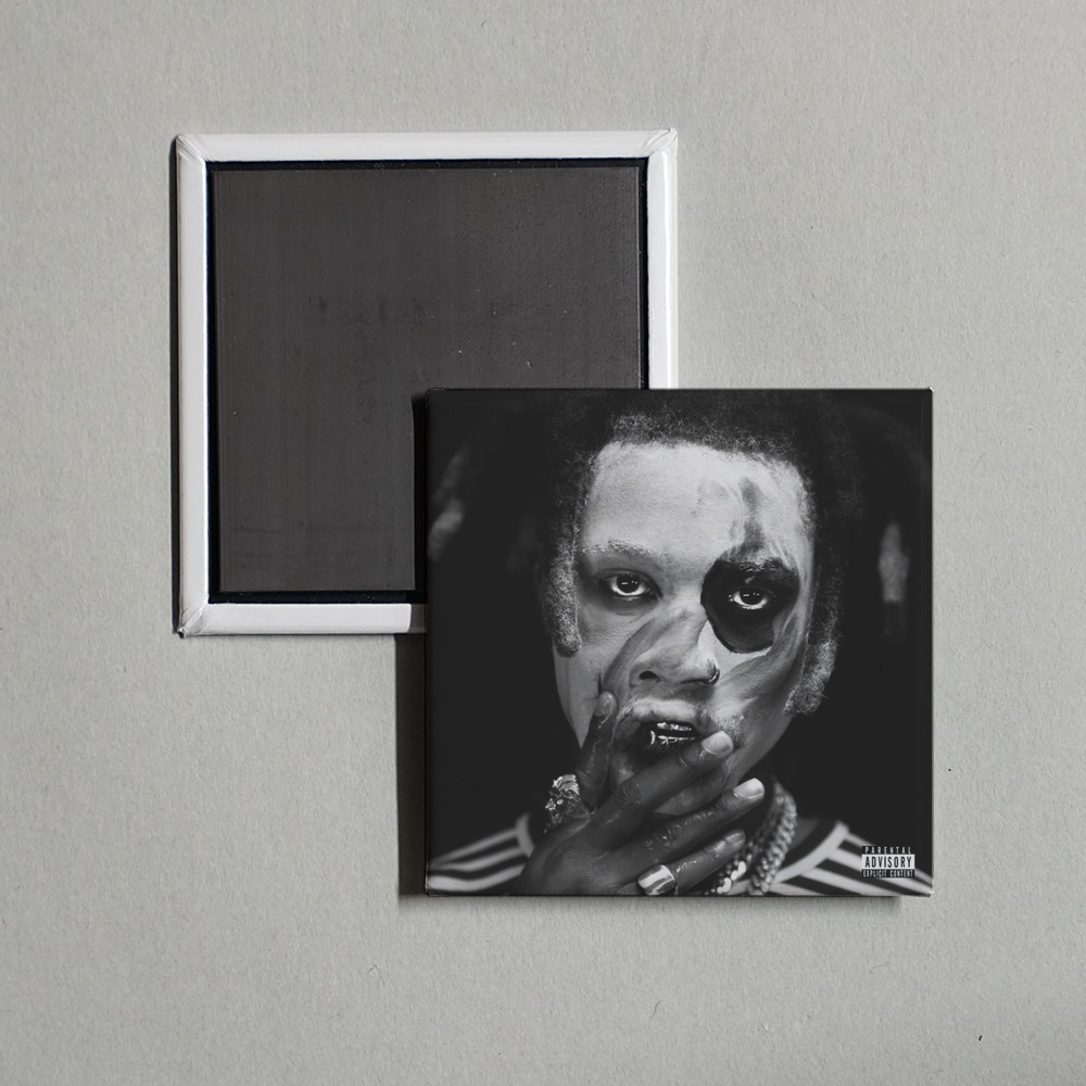 Denzel Curry - TA13OO Album Cover Fridge Magnet